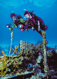Couple de Open Water Diver