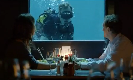 Underwater shooting filming of EN CHANTIER MR TANNER
